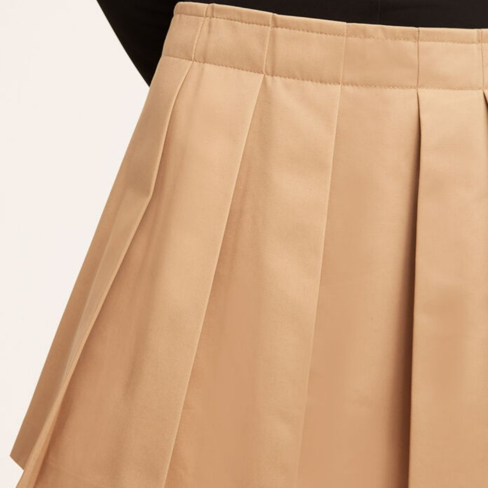 Rebecca Taylor Military Cotton Mini Skirt - Picture 4 of 4